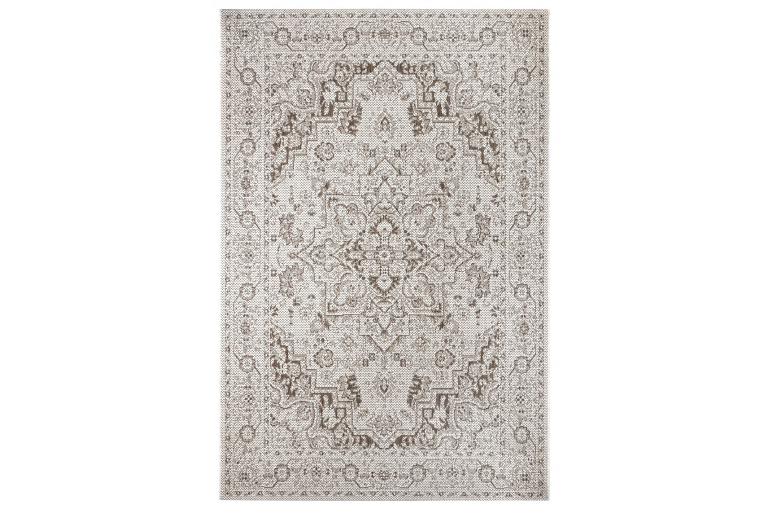 Kusový orientální koberec Flatweave 104805 Cream/Light-brown