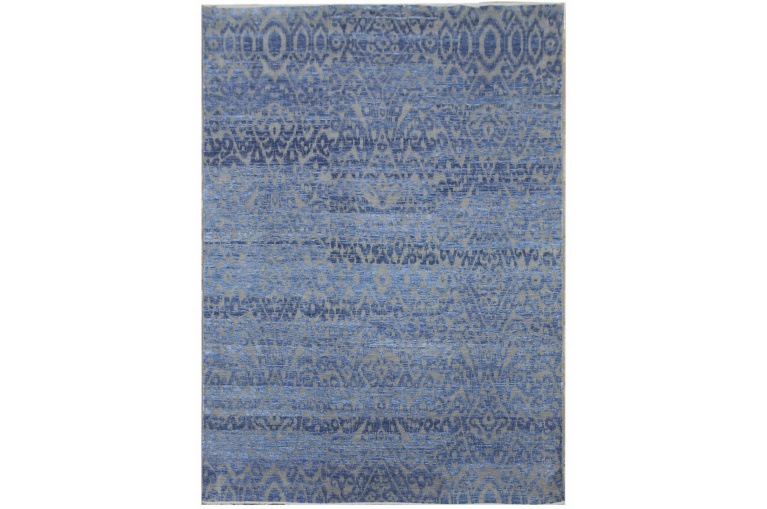 Ručně vázaný kusový koberec Diamond DC-EKT 6 Silver/light blue