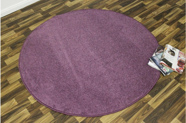 Kusový koberec Nasty 101150 Lila kruh