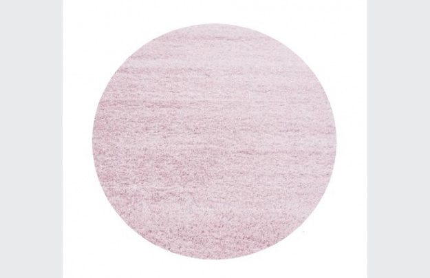 Kusový koberec Life Shaggy 1500 pink kruh