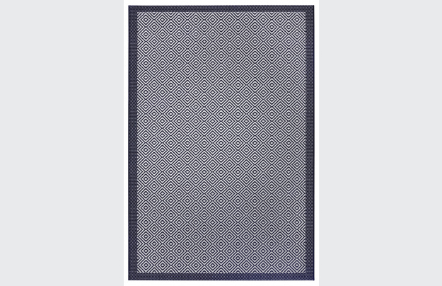 Kusový koberec Flatweave 104822 Blue/Grey