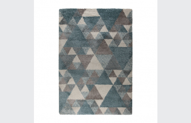 Kusový koberec Dakari Nuru Blue/Cream/Grey