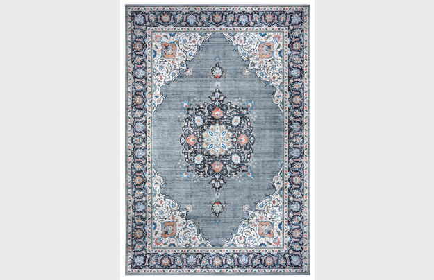 Kusový koberec Asmar 104971 grey, silver, coral