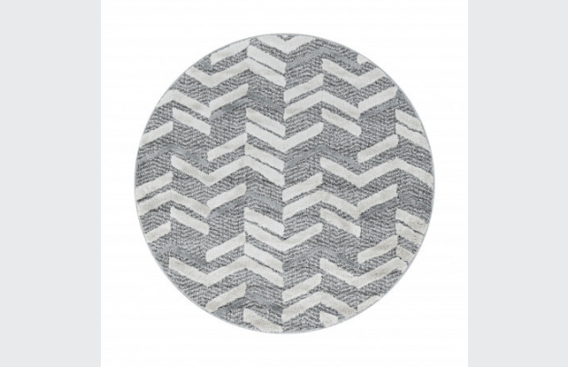 Kusový koberec Pisa 4705 Grey kruh