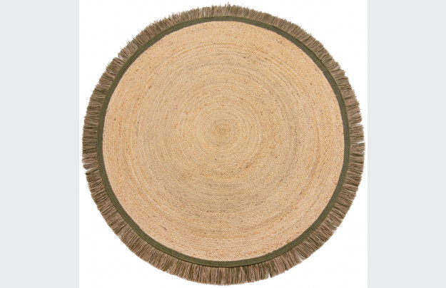 Kusový koberec Kahana Green kruh