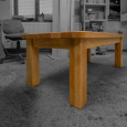 Klasický konferenční stolek se zaoblenými rohy - Jasan - Klasický konferenční stolek se zaoblenými rohy