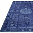 Kusový orientální koberec Chenille Rugs Q3 Dark-Blue