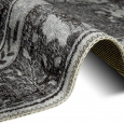 Kusový orientální koberec Chenille Rugs Q3 Dark-Grey