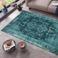 Kusový orientální koberec Chenille Rugs Q3 blue