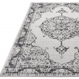 Kusový orientální koberec Flatweave 104815 Cream/Black