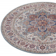Kusový koberec Asmar 104002 Cyan/Blue kruh