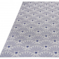Kusový koberec Flatweave 104861 Blue/Cream