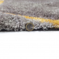 Kusový koberec Verge Honeycomb Grey/Ochre