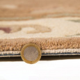 Ručně všívaný kusový koberec Lotus premium Fawn kruh