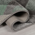 Kusový koberec Hand Carved Nimbus Mint/Grey/Cream