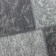 Kusový koberec Manhattan Patchwork Chenille Black/Grey