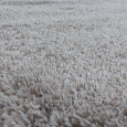 Kusový koberec Fluffy Shaggy 3500 beige kruh
