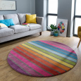 Ručně všívaný kusový koberec Illusion Candy Multi kruh